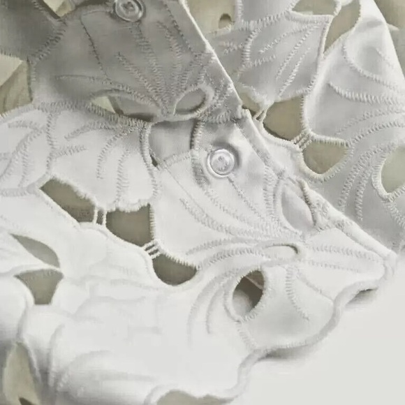 H&M Satin Eyelet Shirt—Rare/Sold Out! - Picture 5 of 7